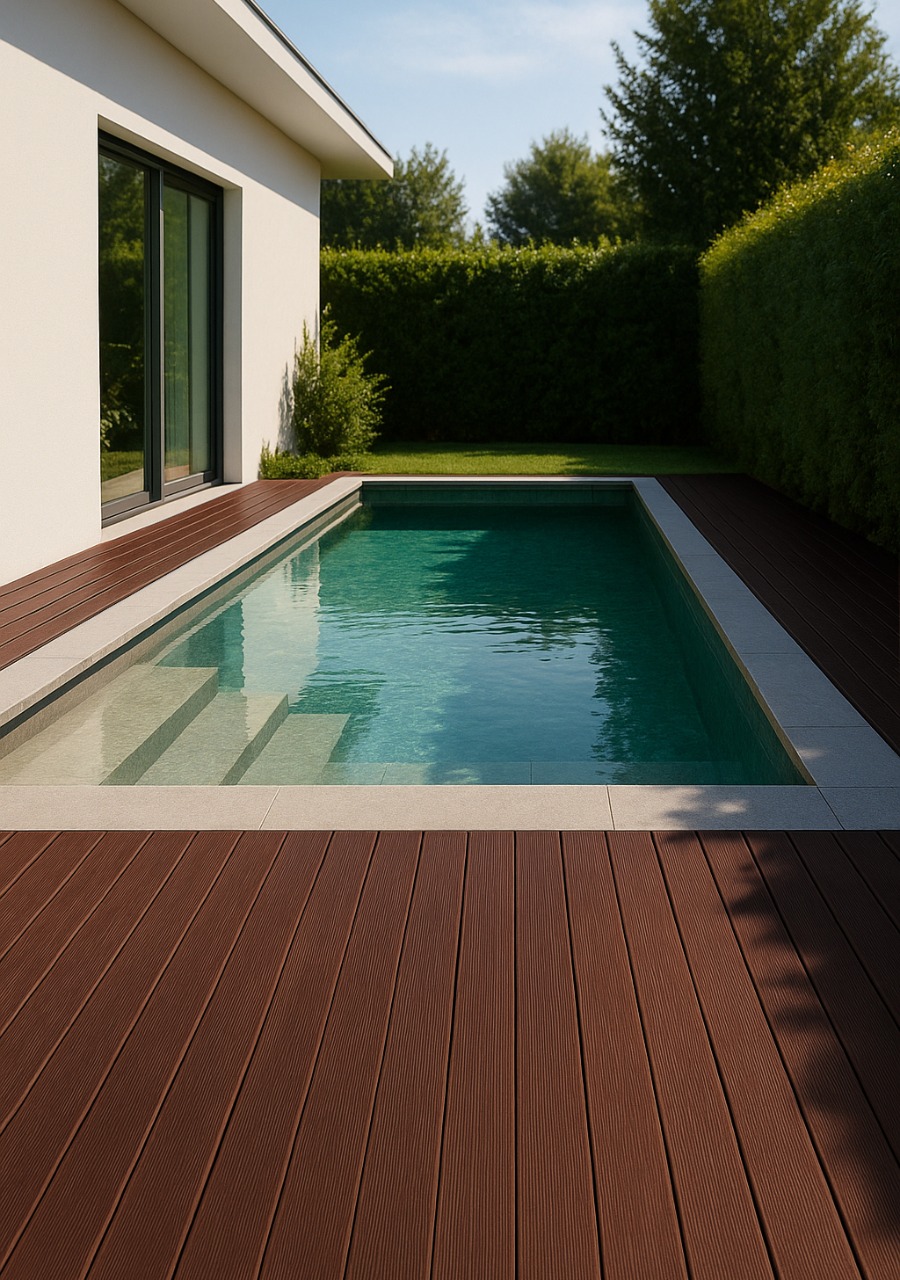 Deck em Bambu - Brown