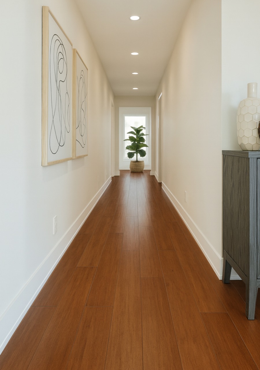 Pavimento Flutuante Bambu -  Eco Bamboo Flooring - Dark