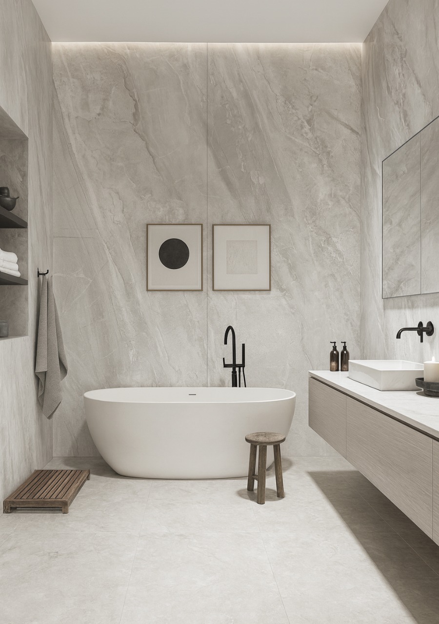 SPC WALL Panel - Onyx Brilho